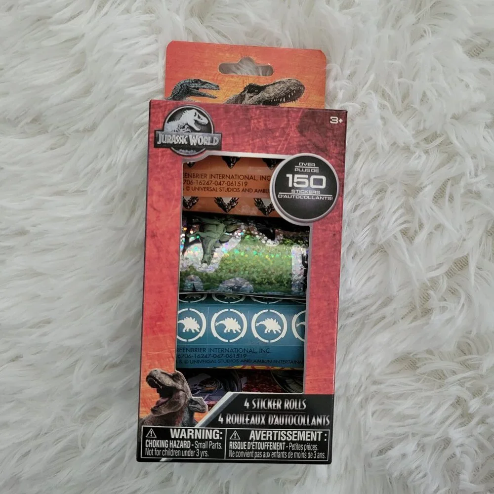 Jurassic World Notebook, Stickers, & Dry Erase Board Set
